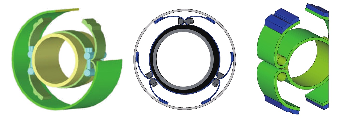 CFRP flex support